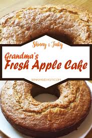 Grandma S Fresh Apple Cake Recipe In 2020 Apple Cake Fresh Apple Cake Apple Cake Recipes