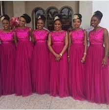 Nigerian Wedding Dresses By Nouvacouture Fushia Bridesmaid Dresses Fuchsia Bridesmaid Dresses Bridesmaid Dresses 2017 Pink Bridesmaid Dresses