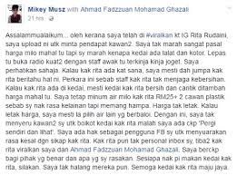 Mesranya rita rudaini dan donna muslim di sebuah kafe. Peminat Bengang Dengan Rumah Kueh Rita Rudaini Bukan Sebab Mahal Ada Lagi Kisah Selanjutnya Apa Derr