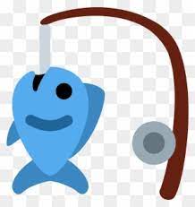 Young businessman standing on cloud high in sky and fishing. Fishing Pole And Fish Fishing Rod Animated Fishing Pole Free Transparent Png Clipart Images Download