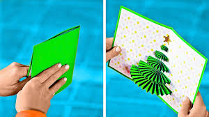 Making your own christmas cards online is easier than ever when you use our free online design tool. How To Make Easy Holiday Cards 1 Minute Diy Cards Youtube