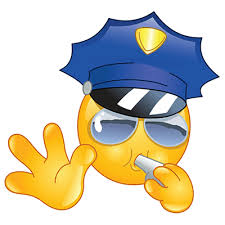Pull Out The Police Officer Emoji When You Need To Assert Your Interpretation Of The Law Funny Emoji Faces Smiley Emoji Funny Emoji