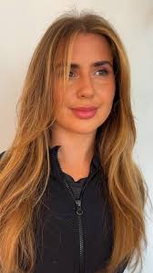 Honey blonde balayage