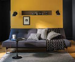 For a simple or a dull looking living room, you can have an accent wall that is embellished with a huge mirror or chunks of it. Accent Wall Paint Color Ideas Benjamin Moore