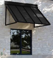 They require the metal awning itself and footings, brackets, and. Awntech Houstonian 7 8 W X 6 6 D Slope Window Awning Wayfair