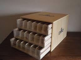 This dmc thread cabinet came from a shop that closed in 1983 and has been in storage ever since. Dmc Embroidery Thread Floss Display Cabinet Wood Storage Box Store Drawers