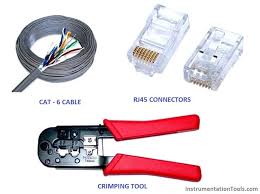An ethernet cables uses a rj45 connector that has 8 pins. How To Make Rj45 Cable Inst Tools
