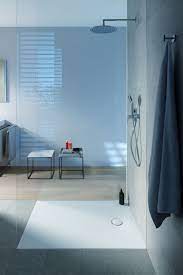 dusche fugenlose dusche bodengleich duschflache glastrennwand glaswand modern design de modernes badezimmerdesign badezimmereinrichtung badezimmerideen