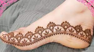 Beautiful Mehndi Designs For Legs Simple Novocom Top