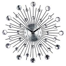 Luxury Diamond Wall Clock Large Wall Clock Modern Wall Clock Luxury Wall Clock Modern