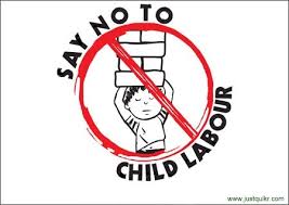 World day against child labour 2020 poster. World Day Against Child Labour J U S T Q U I K R C O M
