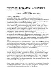 Padasuka mandiri 1 1 بسم الله الرحمن الرحيم a. Proposal Kegiatan Hari Kartini Pkk