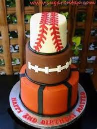 Birthday Party Theme Ideas For 9 Year Old Boy Sports Ball Cakes 9 Year Old Boy Birthday Cake Gymnastics Cake Ideas Sport Cakes Boy Birthday Cake Cake