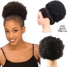 How to do a man bun for black men with curly hair. Afro Kinky Curly Hair Bun Chignon Clip In Hair Pieces Adjustable Hairpiece Extension Chignon 45g 20cm 8inch Chignon Wig Loose Chignon Hairstyle From Sara Hair 7 06 Dhgate Com