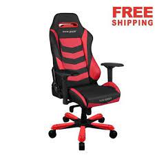 dxracer is166nr xl computer chair executive chair ergonomic rocker black and red gaming chair office gaming chair computer chair