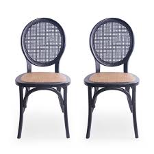 Palmer Rattan King Louis Back Side Chair In 2020 Dining Chairs Rattan Dining Chairs Cane Dining Chairs