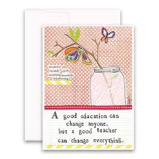 You can't really wrap gift cards, but that doesn't mean you can't offer them in a fun and cute way! Good Teacher Greeting Card