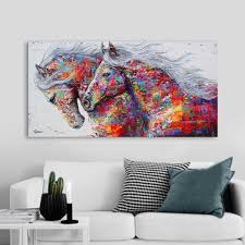 Western saddles, english saddles, saddlery, tack, horse and riding equipment at discount prices. Art Canvas Pictures The Horses For Living Room Animal Painting Home Decor Pt024 12 99 Paddle Boards Store