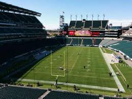 lincoln financial field section m12 home of philadelphia