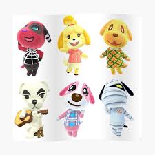 Animal Crossing Dog Villagers Sticker Animal Crossing New Horizons Sticker Von Bellopopello Redbubble In 2020 Animal Crossing Characters Animal Crossing Animals