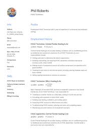 Apart from skills and experiences, hvac jobs require a relevant degree or certificate from a technical college. Hvac Technician Resume Hvac Technician Free Resume Template Word Resume Guide