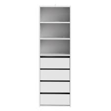Davis polk advised acutus medical on the deal. Flexi Storage White 3 Shelf 4 Drawer Built In Wardrobe Unit Bunnings Australia