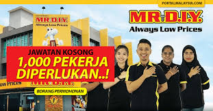 Each of our outlets spaces encompasses averagely 10,000 square feet providing a comfortable and wholesome. Jawatan Kosong Mr Diy 2020 Portal Malaysia