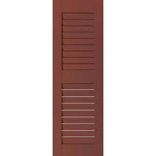 Last summer we took a somewhat spontaneous road trip to the redwoods! Wood Louvered Shutters Exterior Shutters The Home Depot