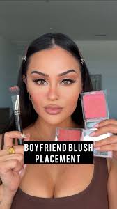 Boyfriend blush is trending🤭✨ I’ve seen it look cute and rashers try it  out!, Cream Blush @dominiquecosmetics , Shades: Soft pink , and Natural  rose, #boyfriendblush #blush #makeup #makeuphack ...