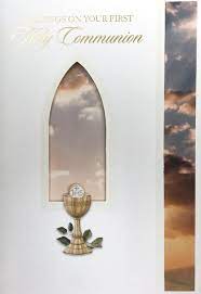 The fellowship cup offers a safe and sanitary way for churches of all sizes to engage in meaningful communion services. Wholesale First Communion Greeting Cards