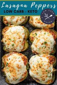 Easy Stuffed Peppers With Ground Beef Marinara Sauce Ricotta Mozzarella Cheese Taste Like Lasagna Bak Keto Recipes Dinner Keto Meal Prep Keto Diet Recipes