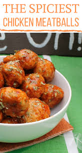 Firecracker Chicken Meatballs In 2020 Chicken Meatball Recipes Spicy Recipes Chicken Meatballs