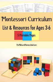 The montessori method has shown that it has great results in its students and if you apply it your children will learn skills that are not taught in traditional schools. The Best Free Montessori Curriculum List Printable The Natural Homeschool
