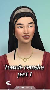 Sims 4 Remaking Townies Judith