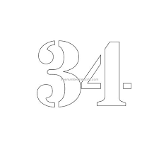 These worksheets will generate 10 fractional inch problems per worksheet. Free 4 Inch 75 Number Stencil Freenumberstencils Com