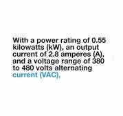 Siemens 6SL3220 1YD52 0CB0 - YouTube
