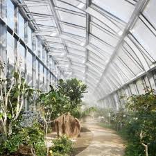 Scarecrows are not required in the greenhouse to prevent crows from eating crops. Greenhouses Dezeen