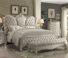 Modern white finish 5 piece bedroom suite with queen size platform bed set ia7u. 21 Bling Bedroom Ideas Bling Bedroom Bedroom Decor Home Decor