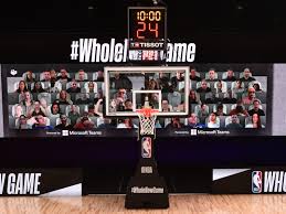 Virtual fans get prepared during a pregame tutorial. Ian Sherr On Flipboard Nba Is Using Microsoft Teams To Brings Virtual Fans Into Its Real World Games
