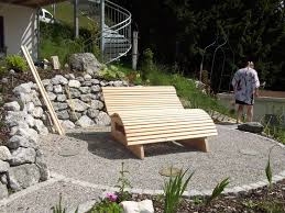 Relaxliege Wellnessliege Holzliege Gartenmobel Entspannung Wohlfuhlliege Ebay Holzliege Wellnessliege Relaxliege