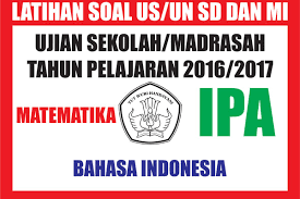 Pilihan jawaban terdiri atas kunci jawaban dan pengecoh ( distractor ). Soal Latihan Un Us Sd Mi Lengkap Dengan Kunci Jawaban