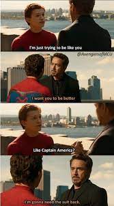 Your Friendly Neighborhood Spider Burn Iron Man Memes Superhero Memes Marvel Jokes