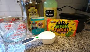 Sour Patch Kids Watermelon Margarita Jell O Shots