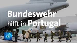 Das land wird von der dritten welle überrollt. Kampf Gegen Drastische Corona Lage In Portugal Bundeswehr Schickt Hilfskrafte Youtube