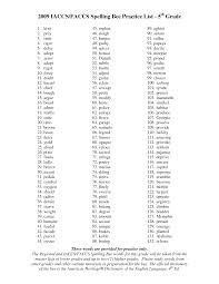 This eventually improves their creative writing skills. Spelling Bee Word List 6th Grade 6th Grade Spelling Bee Words