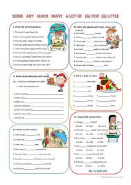 Some) or a phrase (e.g. Quantifiers English Esl Worksheets Learn English English Classroom English Exercises