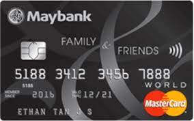 This data will be fetched automatically. Maybank Family Friends Card June 2021 Review Finder Singapore