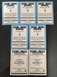 2020 Donruss Diamond Kings lot 7 of #2, #15, #16, #21, #26 & 2019 #25, #26 