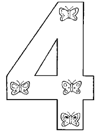 You can use our amazing online tool to color and edit the following 4 wheeler coloring pages. Number 4 Four Coloring Page Coloring Pages Coloring Pages
