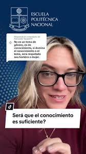 Respuesta a @Fernando Yepez619 #greenscreen #genero #mujer #stem  #escuelapolitecnicanacional #vicerrectoradodedocenciaepn #docencia #parati  #EPN #ingeniera #profesora #cientifica #cientificatiktok ...